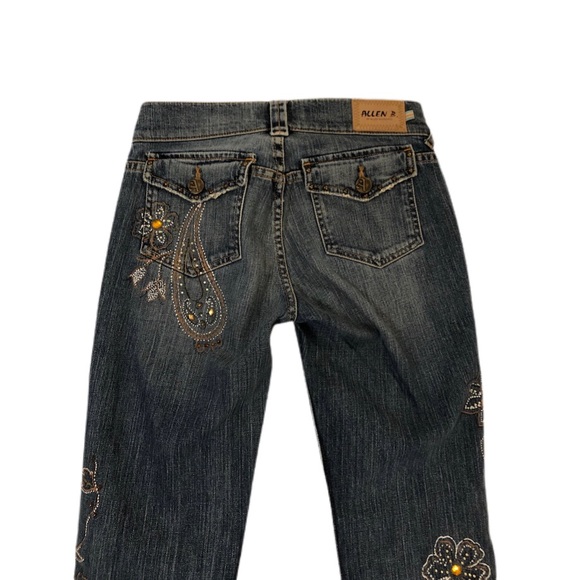 Vintage Y2K Embroidered Jeans - Picture 3 of 9